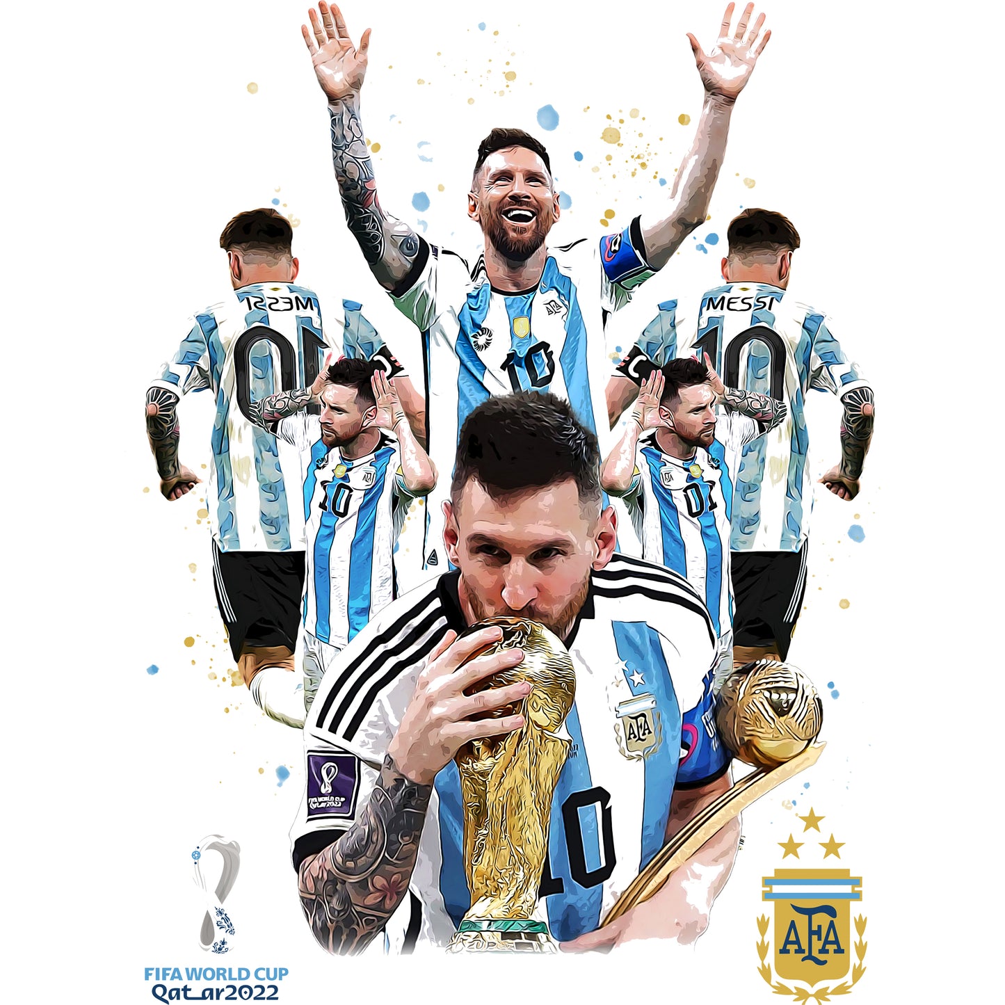 Messi Argentina T Shirt